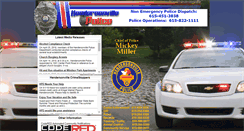 Desktop Screenshot of hendersonville-pd.org